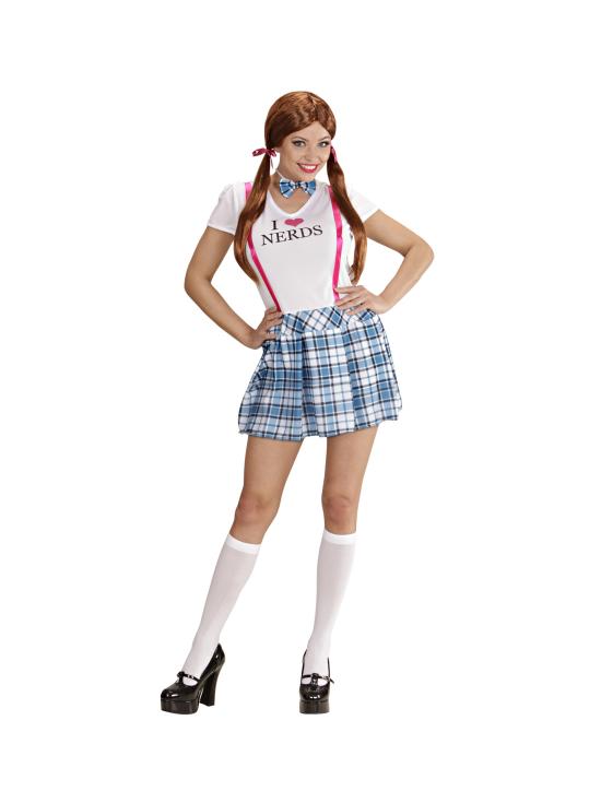 Disfraz Colegiala Empollona mujer