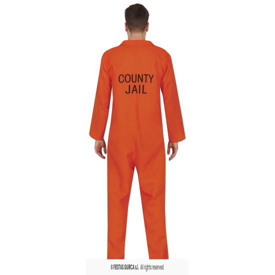 Disfraz Convicto preso para adulto Disfraz Convicto preso para adulto