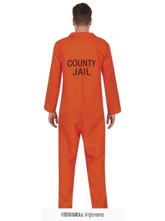Disfraz Convicto preso para adulto