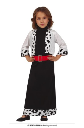 Disfraz Cruella de Vill Barato niña