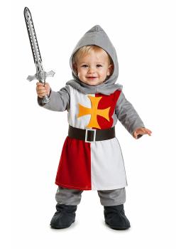 Disfraz Cruzado Medieval Infantil barato | Caballero templario niño