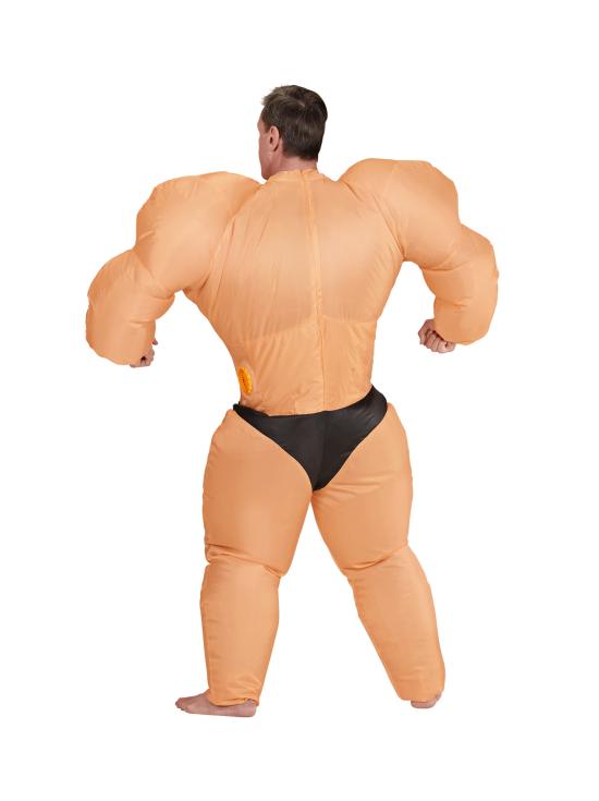 Disfraz Culturista Hinchable talla Única.
