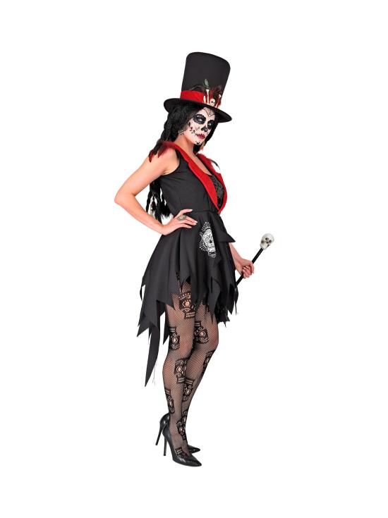 Disfraz “Día de los Muertos” para mujer – vestido y sombrero