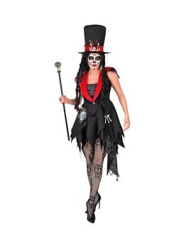 Disfraz “Día de los Muertos” para mujer – vestido y sombrero