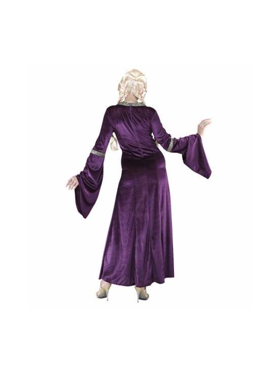 Disfraz  Dama Medieval Morada adultatalla M