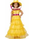 Disfraz Dama Sureña Amarillo.