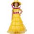Disfraz Dama Sureña Amarillo.
