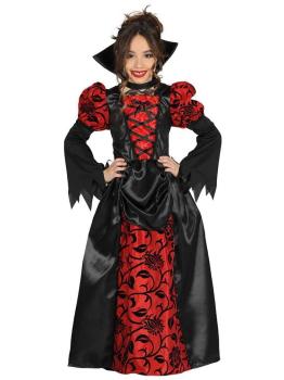 Disfraz de Vampiresa Victoriana para Niña