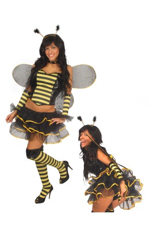 Disfraz adulta Abeja Sexy talla 42-44