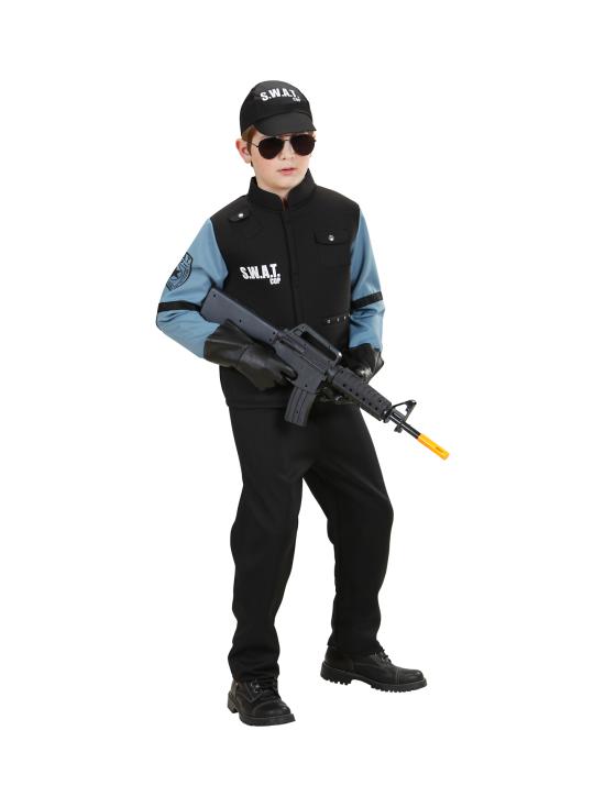 Disfraz de agente de los S.W.A.T. de  niño