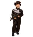 Disfraz de agente SWATde niño