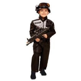 Disfraz de agente SWATde niño