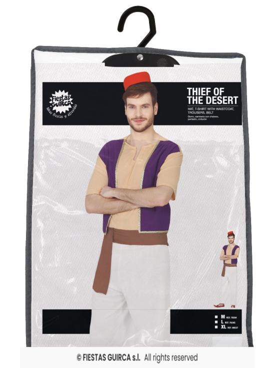 Disfraz de Aladdin Barato para adultos