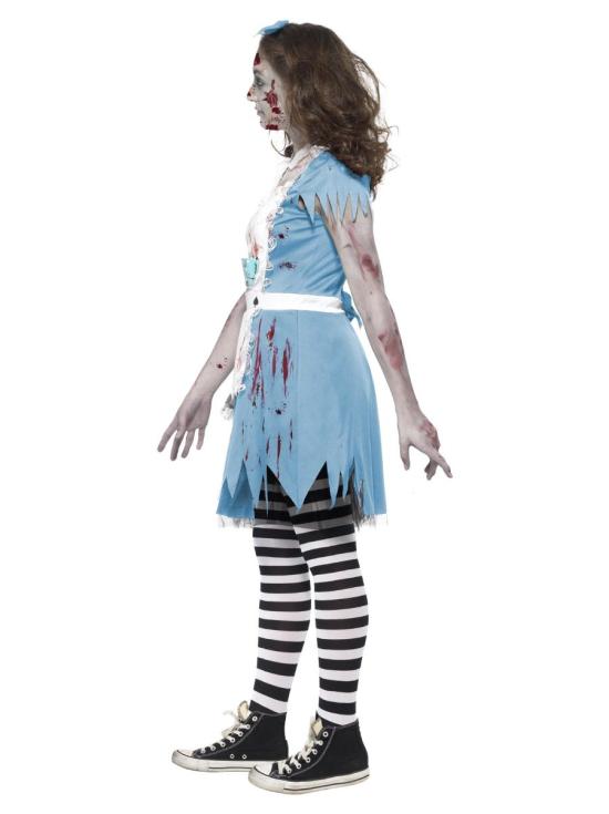 Disfraz de Alicia Zombie para adulta