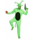 Disfraz de Alien para Hombre Adulto – Extraterrestre Verde con Ojos