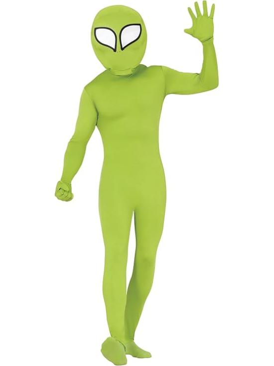 Disfraz de Alien Verde para Hombre