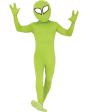 Disfraz de Alien Verde para Hombre