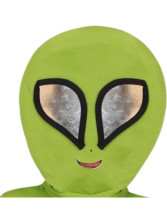 Disfraz de Alien Verde para Niños y Niñas