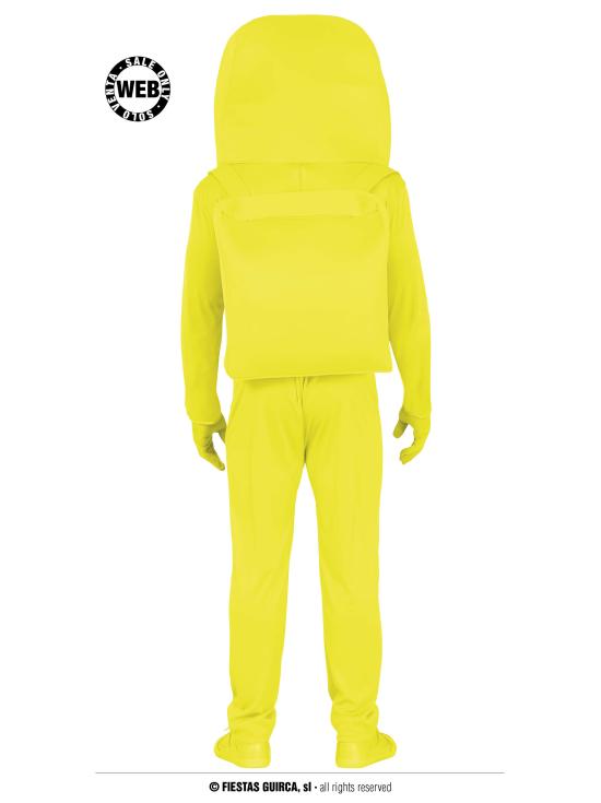 Disfraz de Among Us Amarillo para adultos