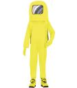 Disfraz de Among Us amarillo para niño