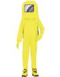 Disfraz de Among Us amarillo para niño
