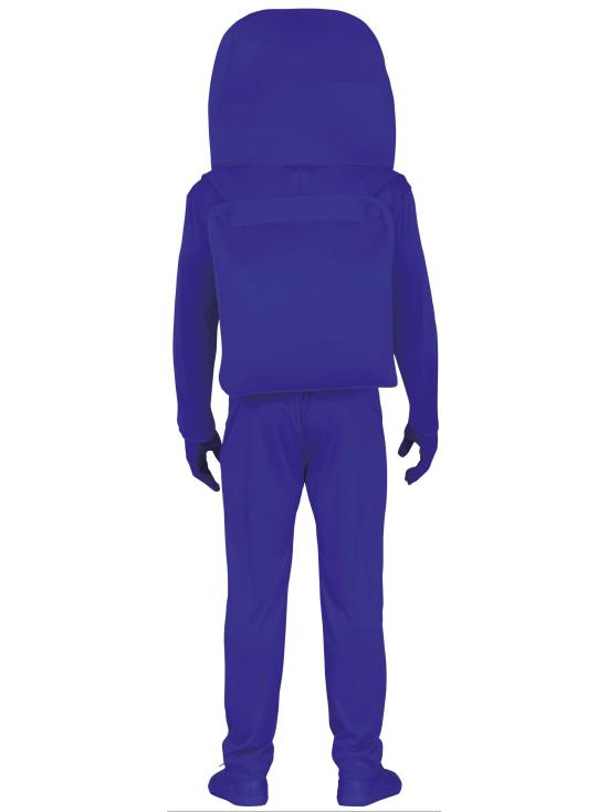 Disfraz de Among Us Azul para adultos