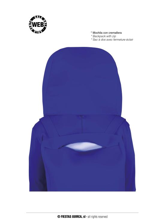 Disfraz de Among Us Azul para adultos