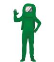 Disfraz de Among Us Verde para adultos