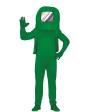 Disfraz de Among Us Verde para adultos
