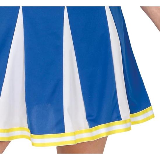 Disfraz de Animadora Azul para Hombre – Vestido de Cheerleader Adulto