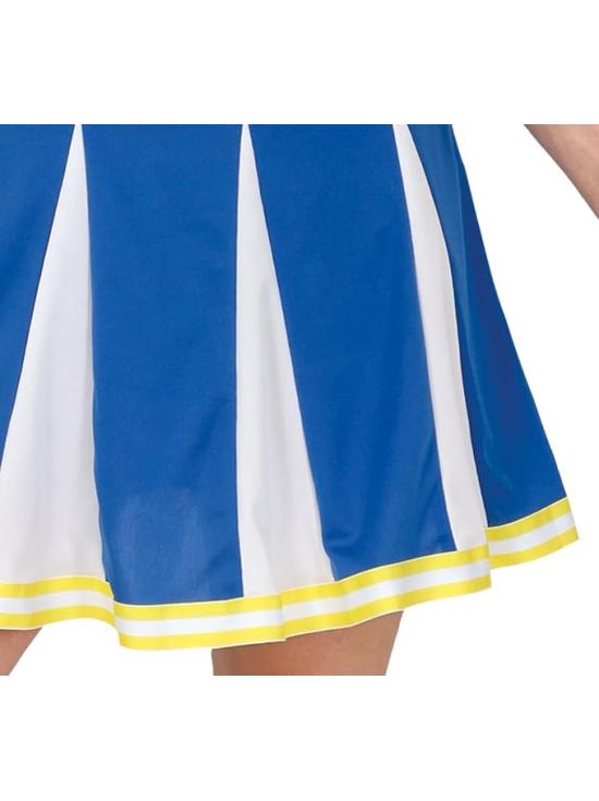 Disfraz de Animadora Azul para Hombre – Vestido de Cheerleader Adulto