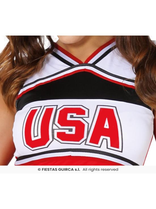 Disfraz de Animadora Cheerleader para adulta