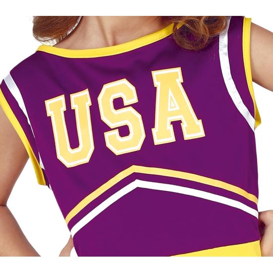 Disfraz de Animadora Lila para niña ** Disfraz de Animadora Lila para niña **