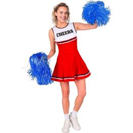 Disfraz de Animadora Roja para Mujer – Vestido CHEERS
