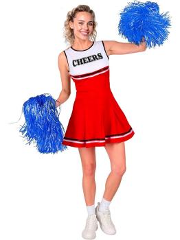 Disfraz de Animadora Roja para Mujer – Vestido CHEERS