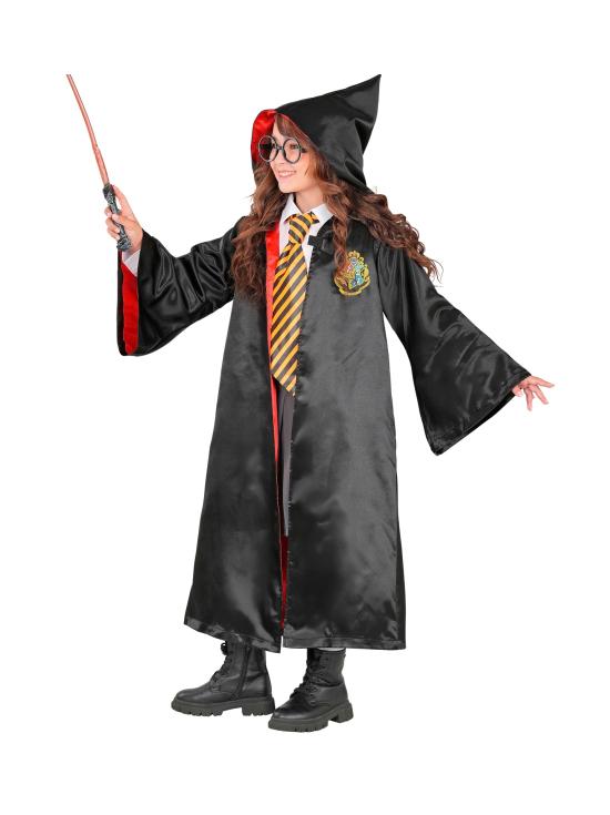 Disfraz de Aprendiz de Mago Harry Potter para Niño con Abrigo y Capucha
