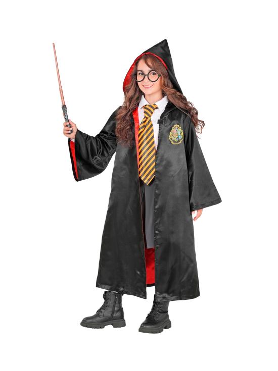 Disfraz de Aprendiz de Mago Harry Potter para Niño con Abrigo y Capucha