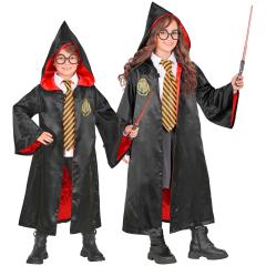 Disfraz de Aprendiz de Mago Harry Potter para Niño con Abrigo y Capucha