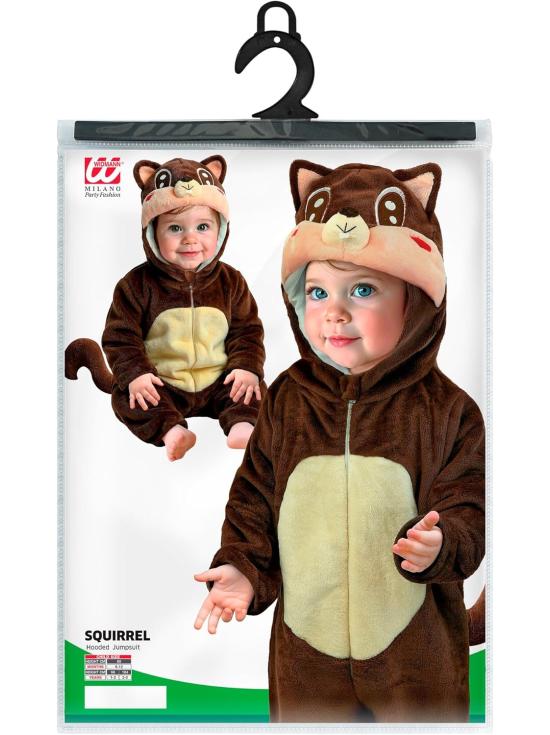 disfraz de ardilla para bebés