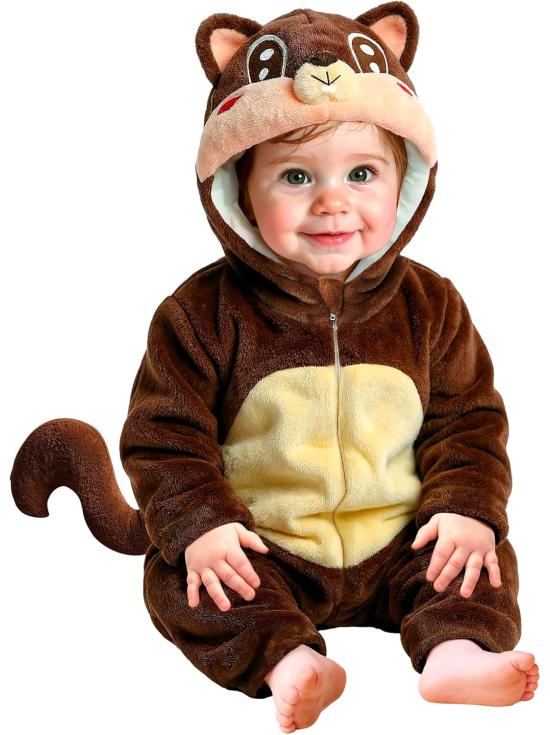 disfraz de ardilla para bebés