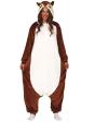 Disfraz de Ardilla Pijama de Peluche para Mujer