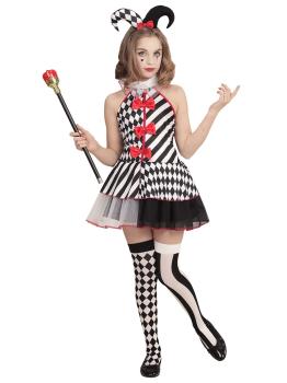 Disfraz de Arlequin  niña