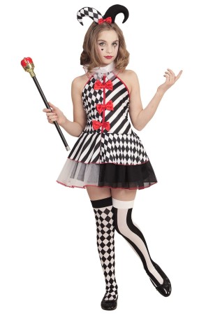 Disfraz de Arlequin  niña