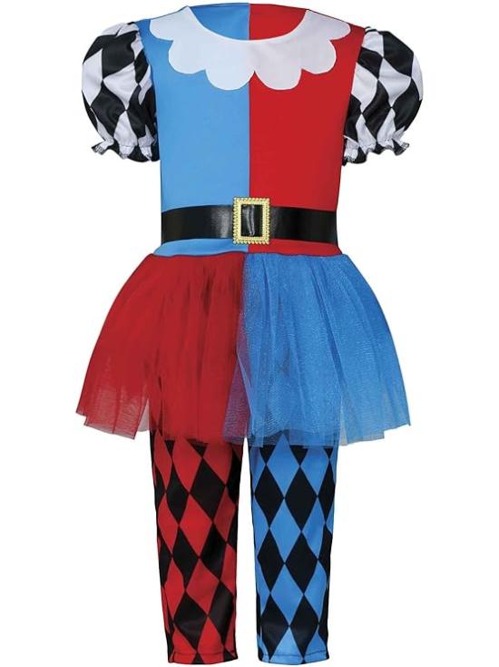 Disfraz de Arlequín Harley Quinn para Bebé