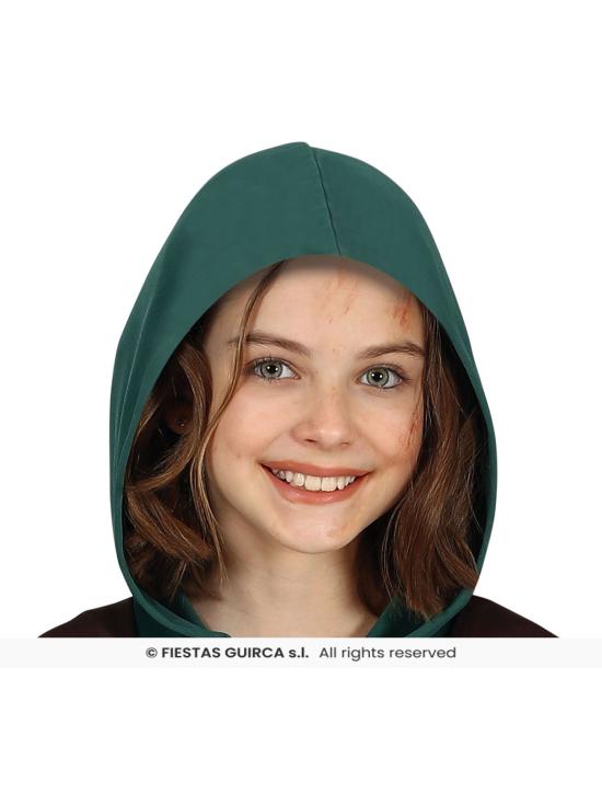 Disfraz de Arquero Verde Niña