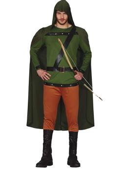 Disfraz de Arquero Verde para hombre **