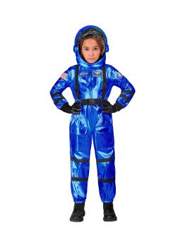 Disfraz de Astronauta Misión Espacial Azul talla infantil unisex