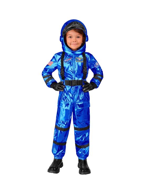 Disfraz de Astronauta Misión Espacial Azul talla infantil unisex