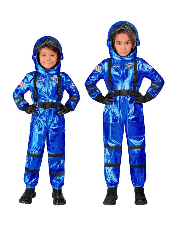 Disfraz de Astronauta Misión Espacial Azul talla infantil unisex