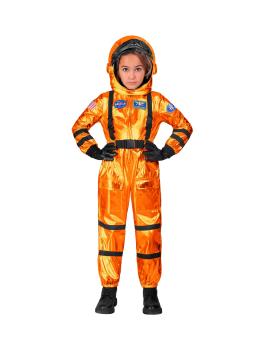 Disfraz de Astronauta Misión Espacial Naranja talla infantil unisex